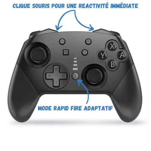 Manette switch Rapid Fire