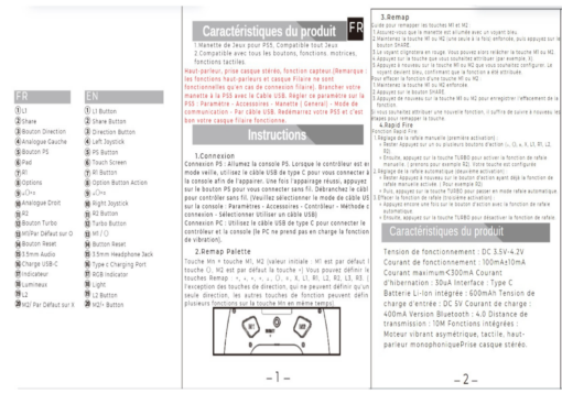 Guide installation manette sans fil PS5